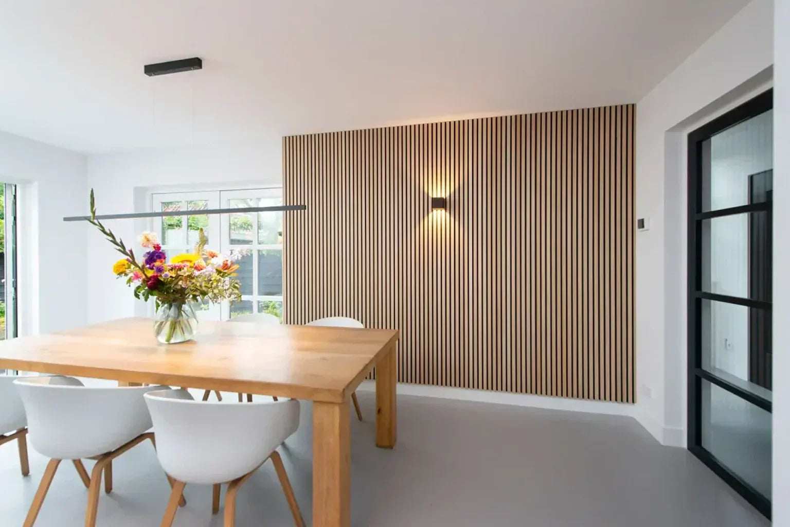 Houten Wandbekleding met Akupanel