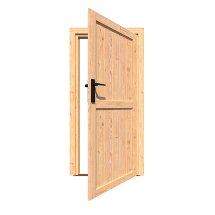Douglas enkele deur dicht rechtsdraaiend 199 x 98,5 cm