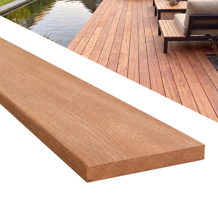 Mandioqueira Hardhouten Vlonderplank 21x145x3350