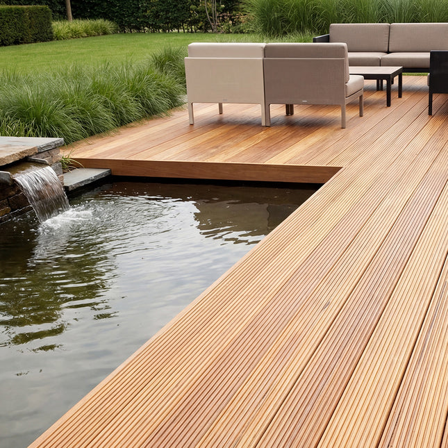 Bankirai Vlonderplank - Yellow Balau 21x145