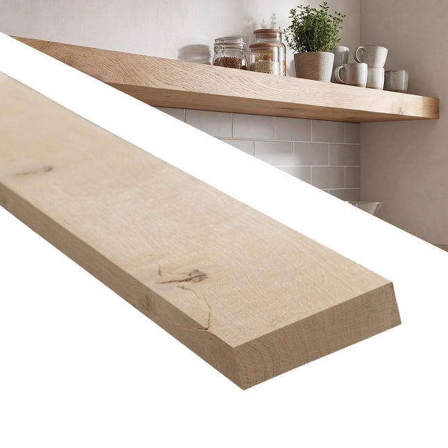 Eiken meubelhout geschaafd 40x150