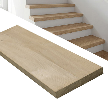 Eiken traptreden Foutvrij 38x250 mm