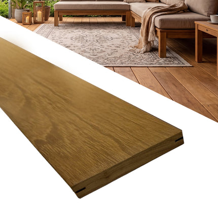 Iroko buitenparket B-Fix 26x145
