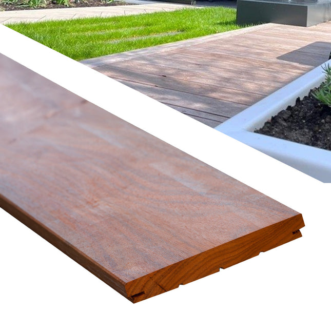 Padouk buitenparket B-Fix 20x190