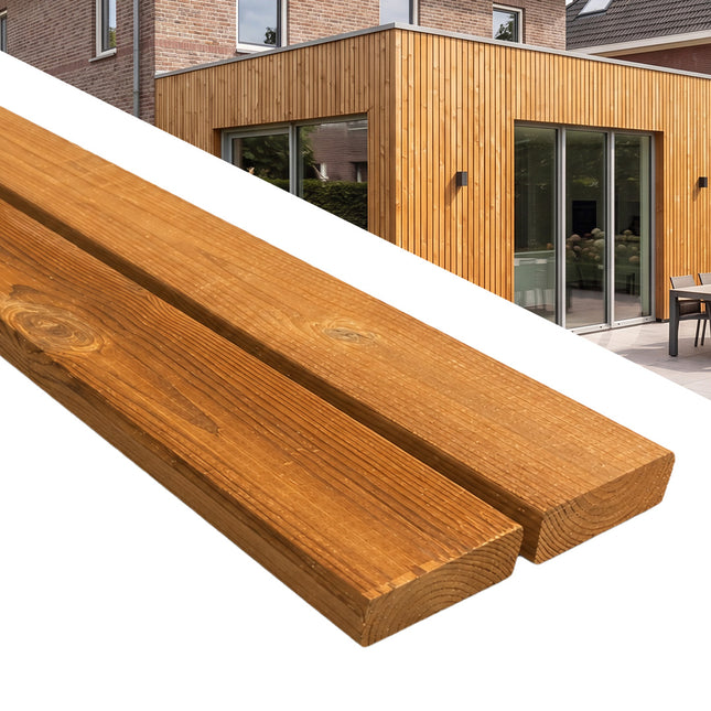 Thermisch Grenen Rhombus 18x68 mm