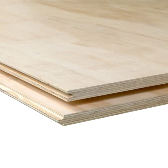 Underlayment Radiata Pine mes & groef 18x1220x2440 mm