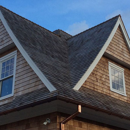 Red cedar Houten Dakpannen - Bundel (3 laags) Red Cedar shingles per 2.33 m2