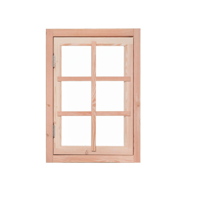 Douglas 6-ruits uitzetraam 89,8x70,3cm