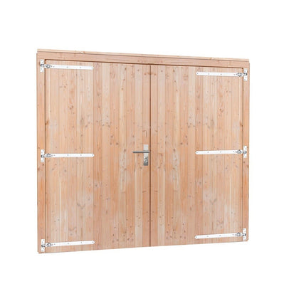 Douglas dubbele deur extra breed en hoog 255x209cm
