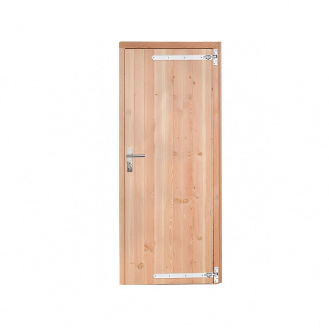 Douglas enkele dichte deur, rechtsdraaiend 90x201 cm