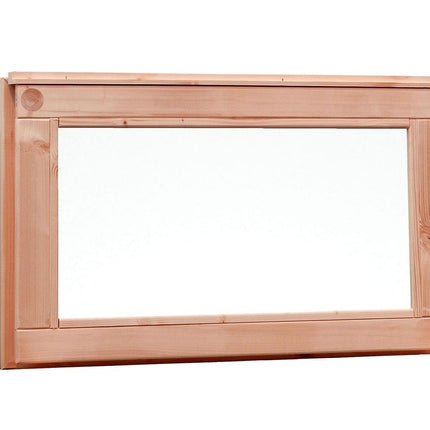 Douglas vast raam met melkglas 71,2x39cm