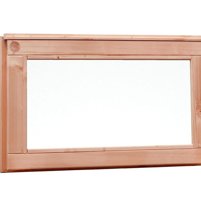 Douglas vast raam met melkglas 71,2x39cm