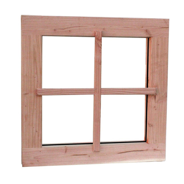 Douglas vast raam met dubbelglas 66,4x66,4cm