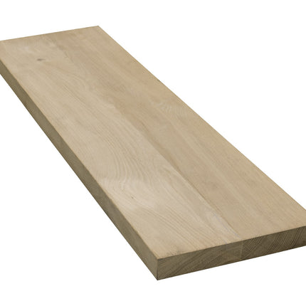 Eiken traptreden Foutvrij 38x250x1200 mm
