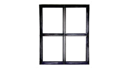 Stalen raam Dubbel glas 500x600 mm