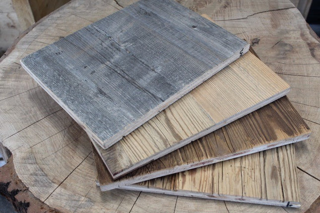 Old farmwood meubelpanelen Grijs