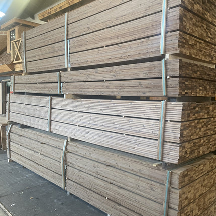 Thermisch Grenen Rhombus 18x68x3000 mm