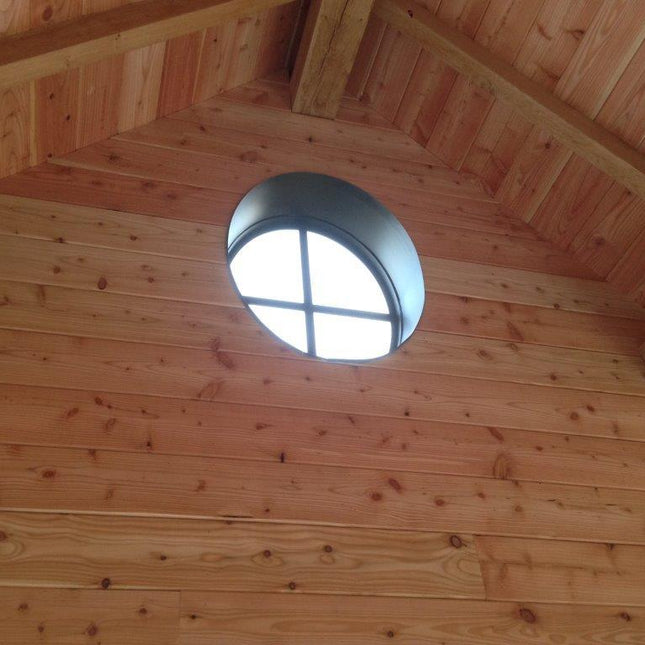 Stalen raam Ossenoog Uitklapbaar Enkel glas 500x640 mm