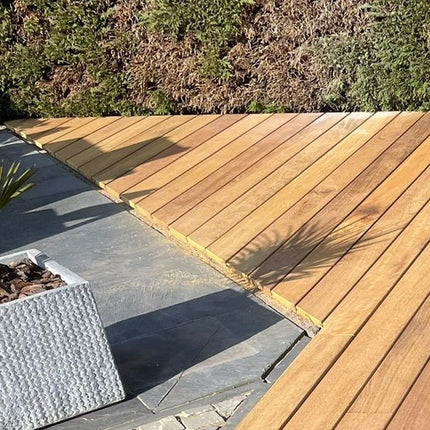 Iroko Vlonderplank 26x165x2150