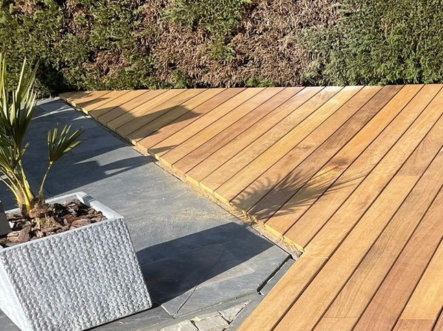 Iroko Vlonderplank 26x165