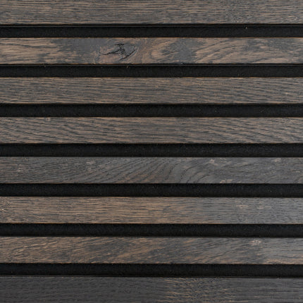 Akoestisch Paneel Nawood Eiken Black Forest 600x3000 mm