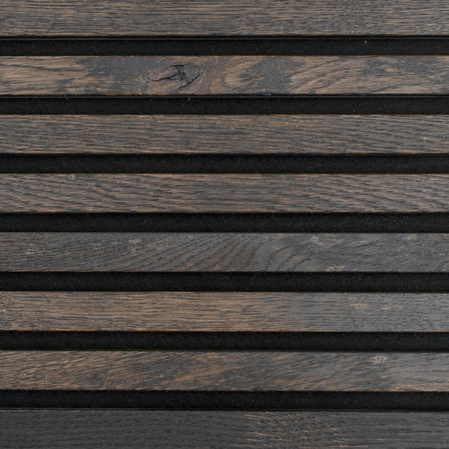 Akoestisch Paneel Nawood Eiken Black Forest 600x3000 mm