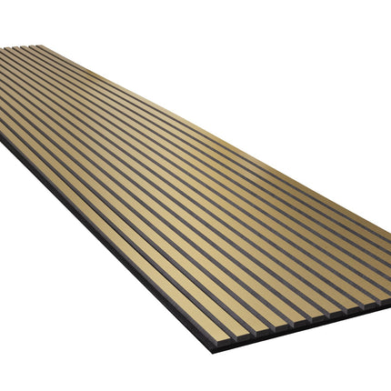 Akoestisch Paneel Nawood Metal Gold 600x3000 mm