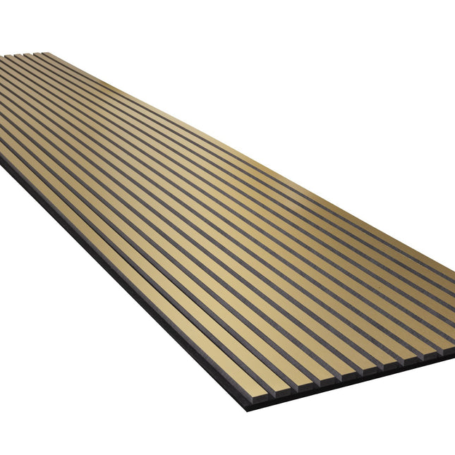 Akoestisch Paneel Nawood Metal Gold 600x3000 mm