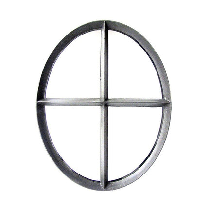 Stalen raam Ossenoog Dubbel glas 800x620 mm