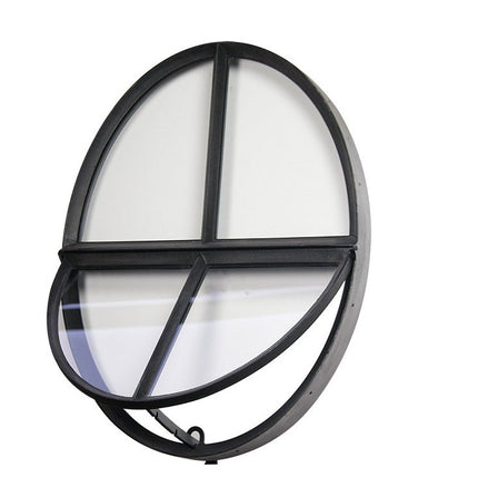 Stalen raam Ossenoog Uitklapbaar Dubbel glas 400x510 mm