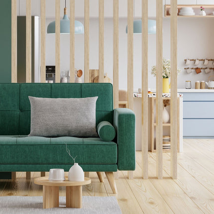 Eiken gefineerde balken 38x38 mm