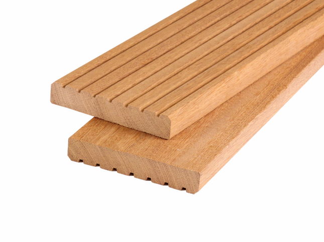 Bankirai Vlonderplank - Yellow Balau 21x145x4900