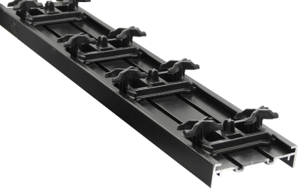 X-clip rail t.b.v 45mm breed