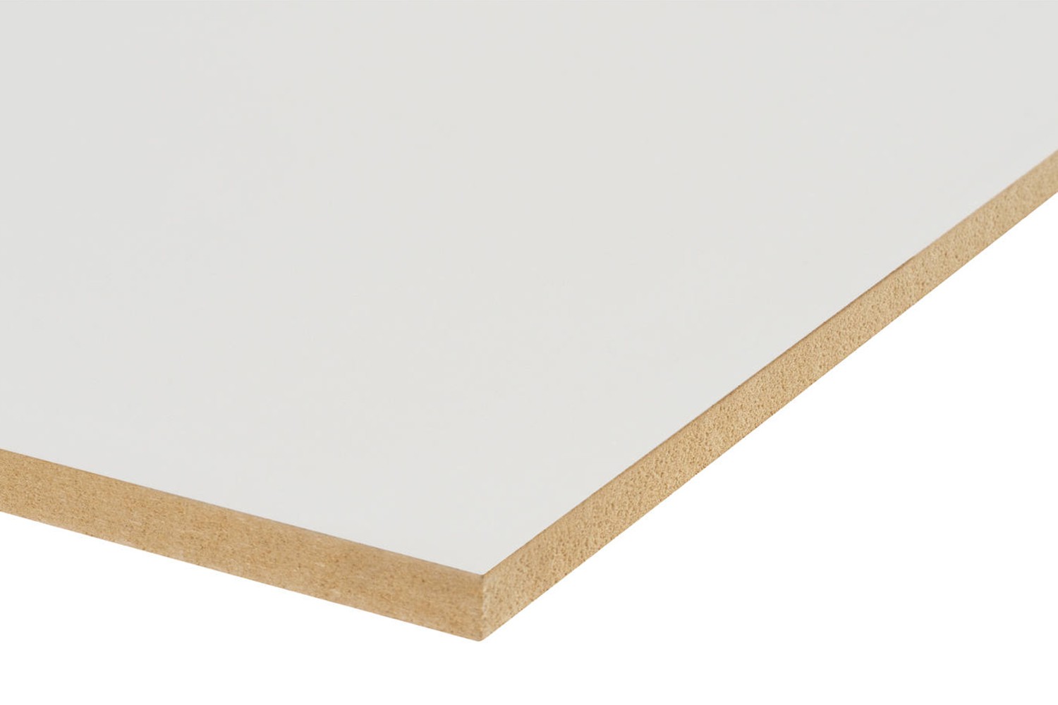 Plaatmateriaal MDF WIT GEGROND 18x1220x2440 mm product afbeelding